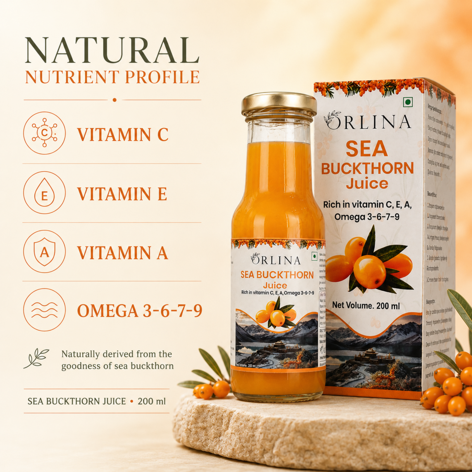 Sea Buckthorn Juice - Orlina