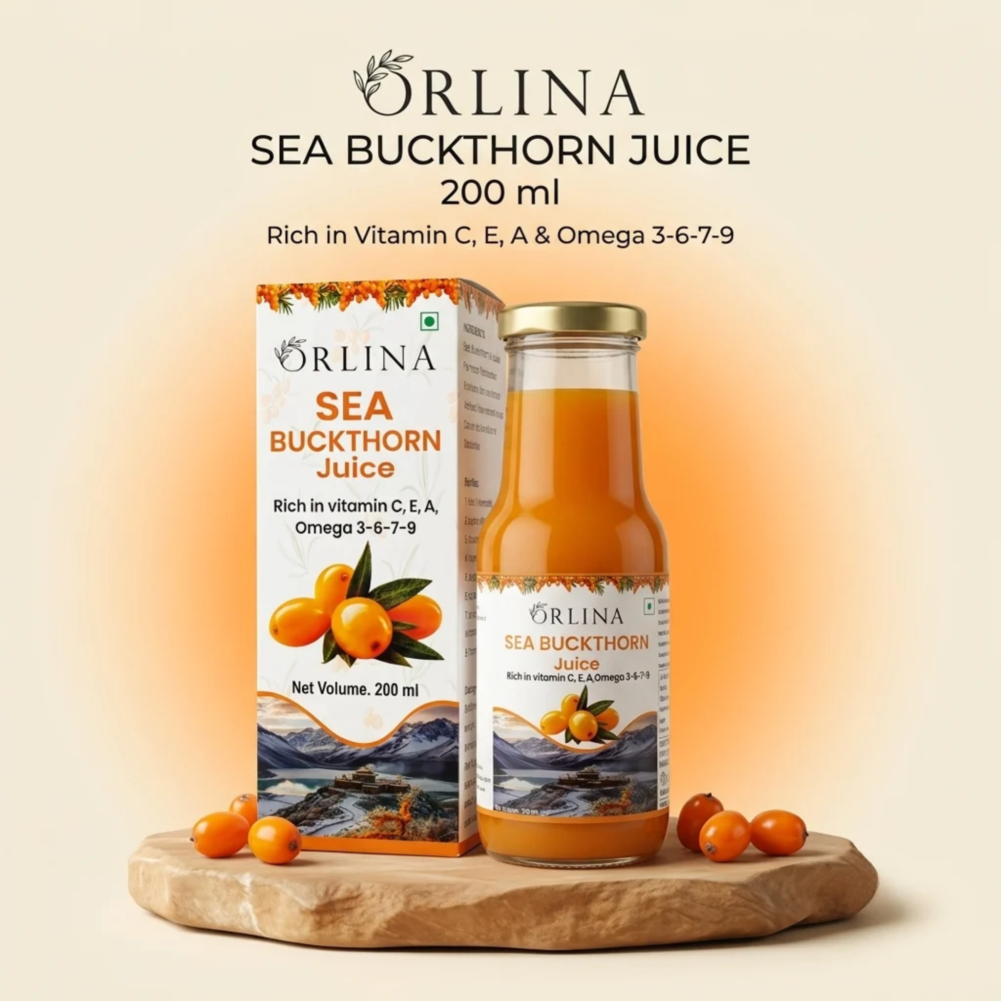 Sea Buckthorn Juice - Orlina