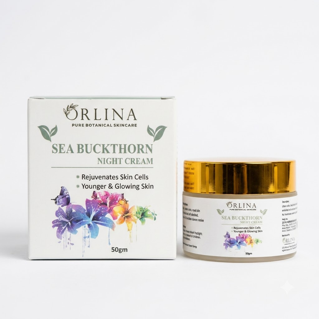 Sea Buckthorn Night Cream - Orlina